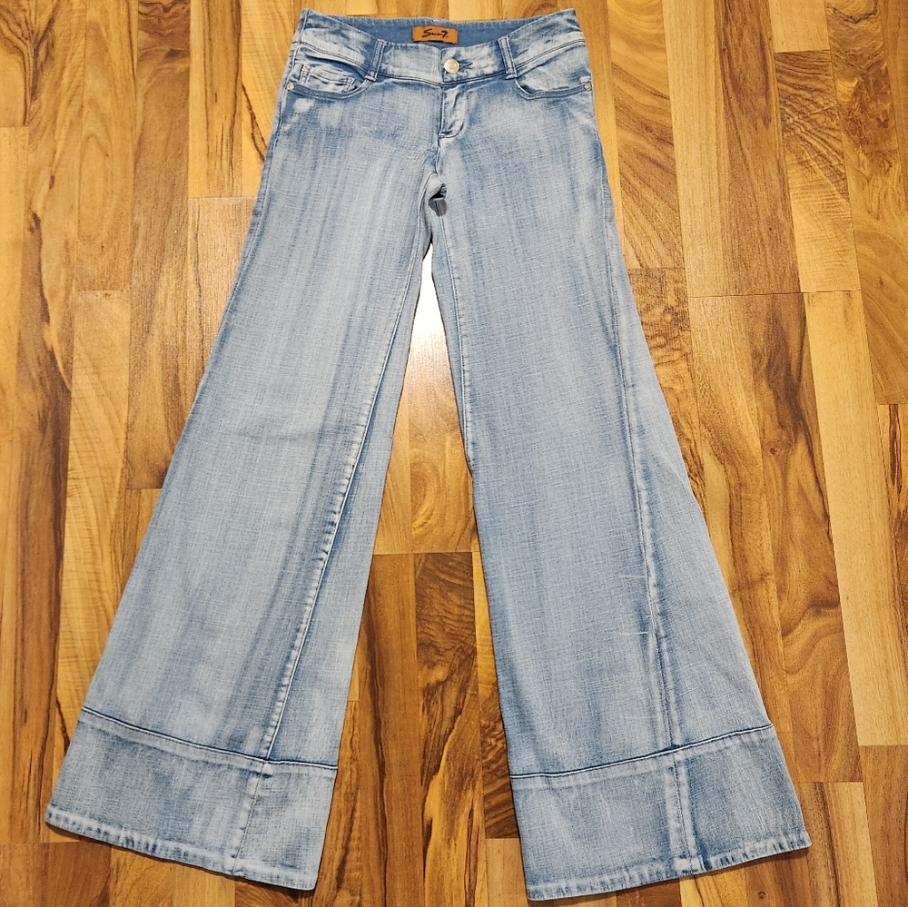 Super wide leg Jeans By Seven7 - Picture 2 of 9